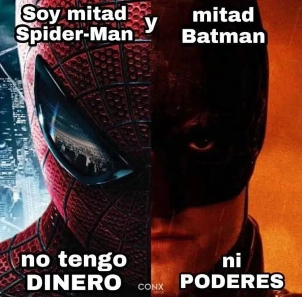 Tengo cositas de Spider-Man y de Batman