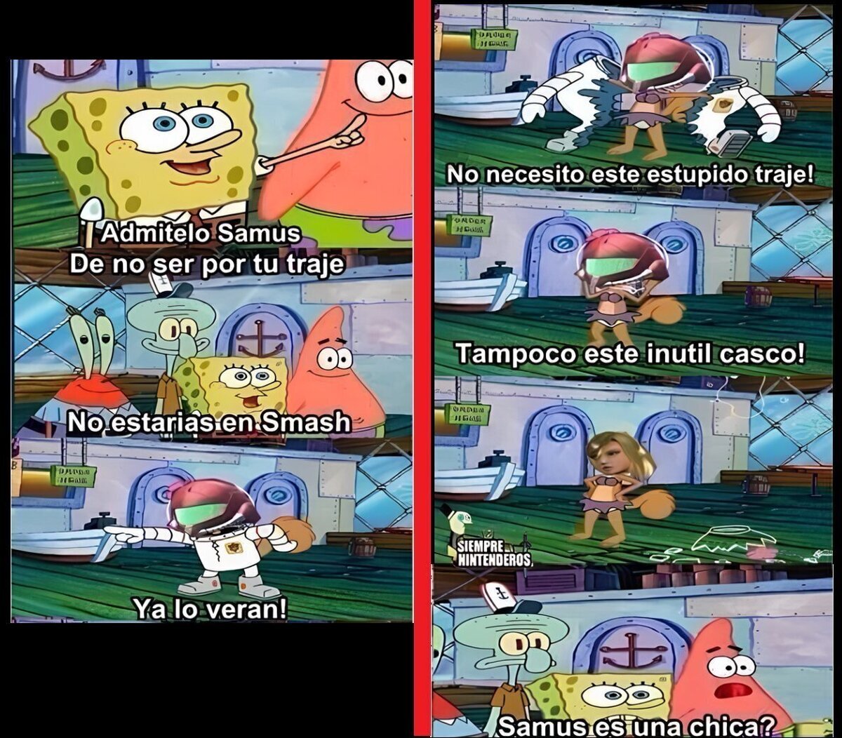 ¿Y cómo que su nombre no es 'Metroid'?