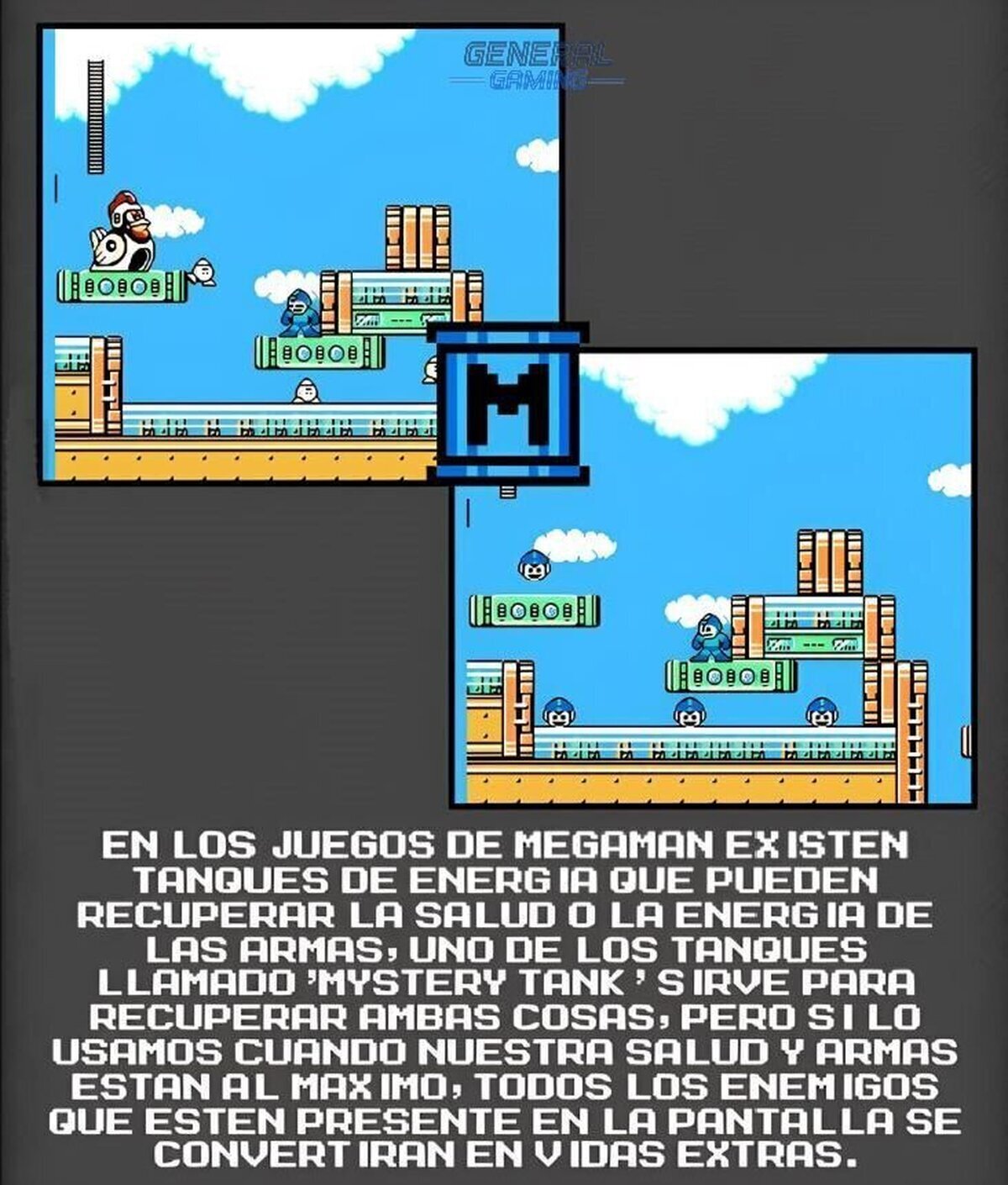 Un buen consejo para los primeros Megaman