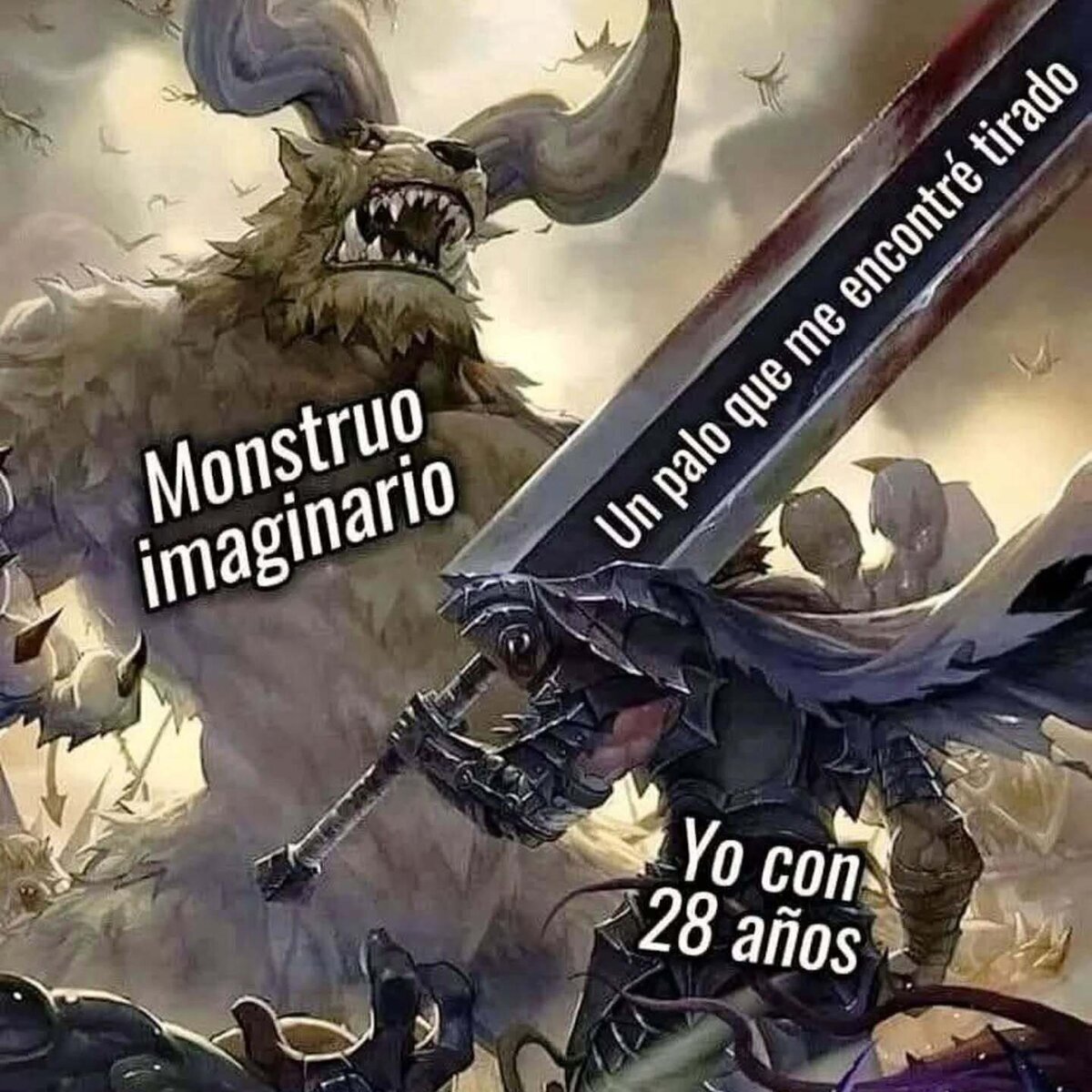 El monstruo imaginario se va a enterar