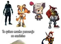 Los mejores personajes no can&oacute;nicos