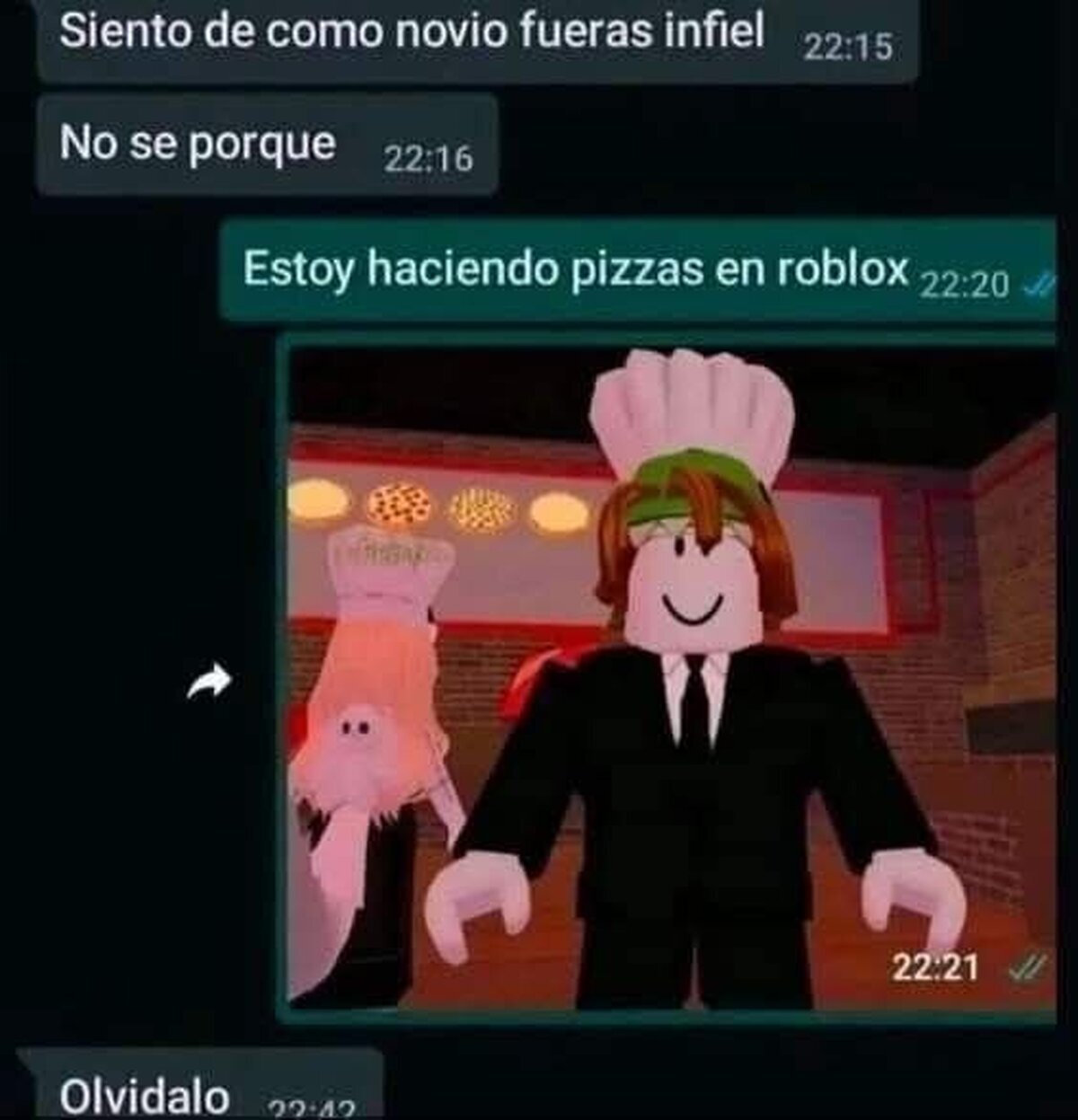 Quedate tranquila, querida