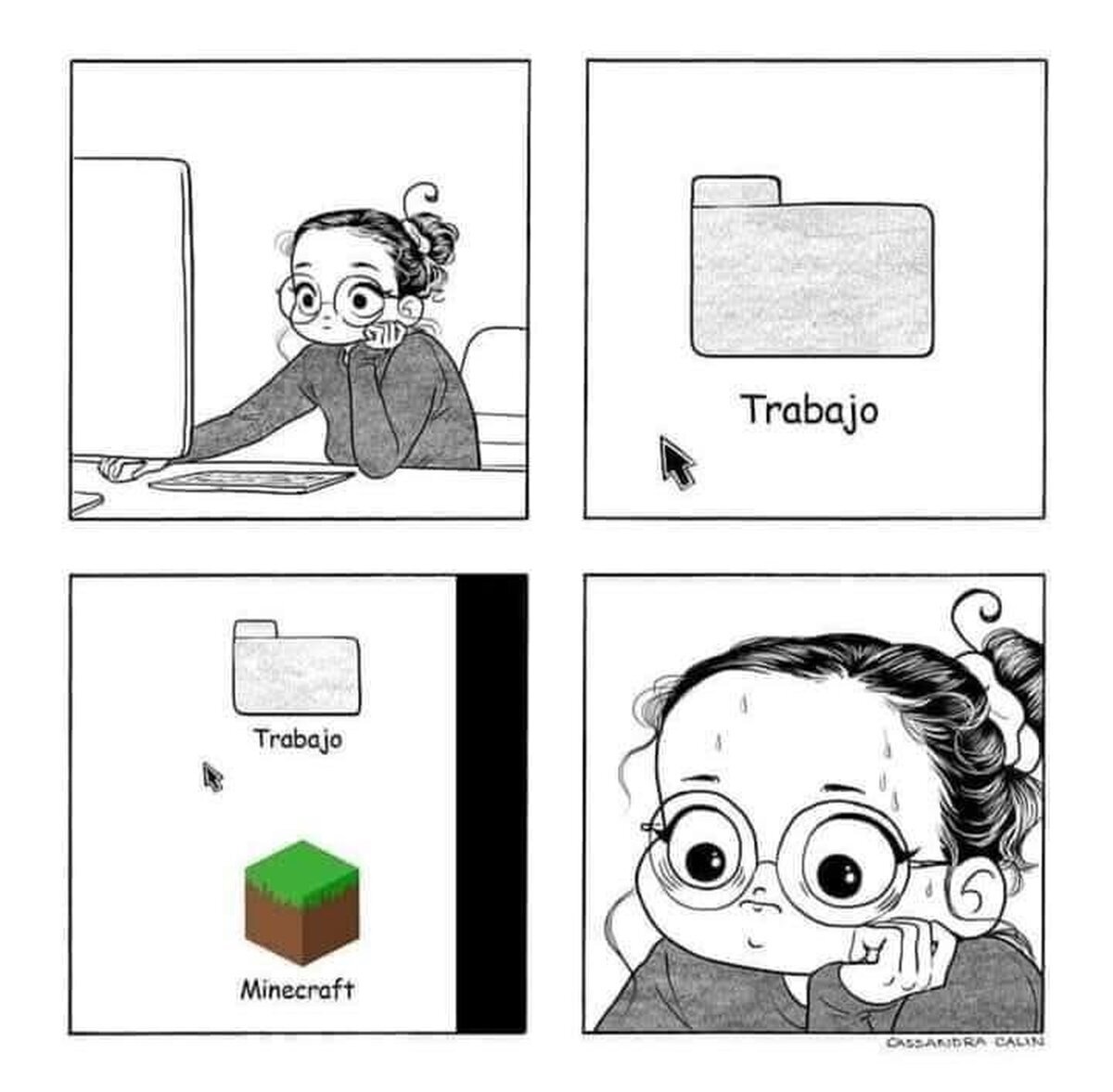 ¿Por qué puso el ícono tan cerca?