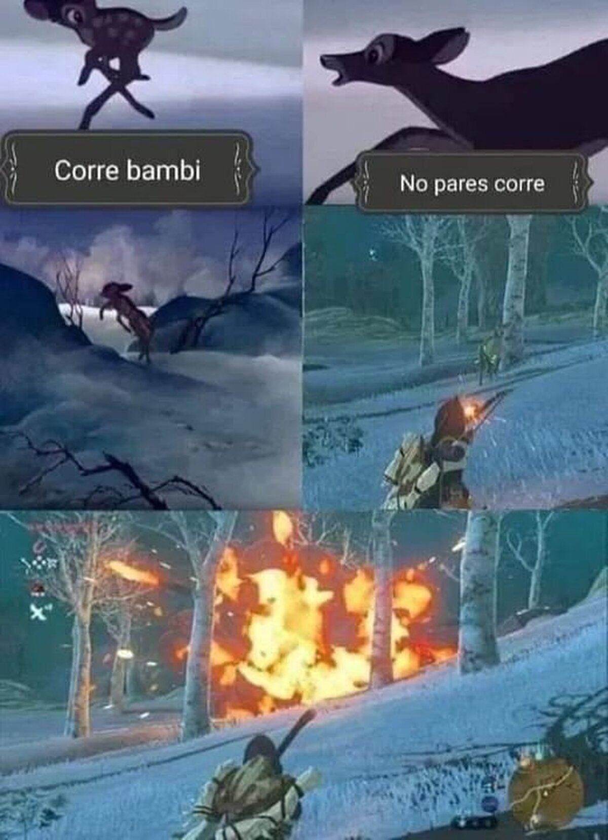 ¡Corre, Bambi!