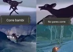 &iexcl;Corre, Bambi!