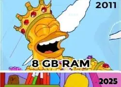 El poder que sol&iacute;a tener 8 GB de RAM