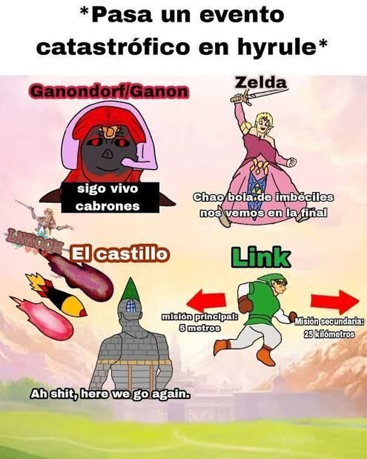 Juegos de Zelda resumidos