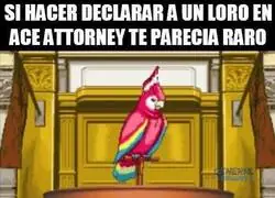 Ese perico sabe cosas