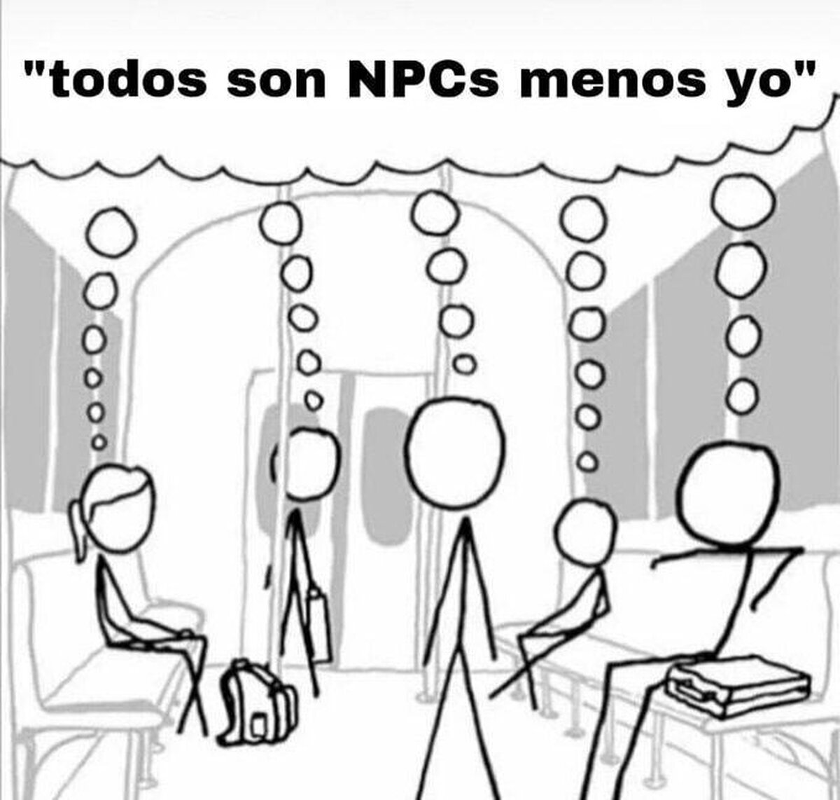 Somos todos el NPC de un único protagonista