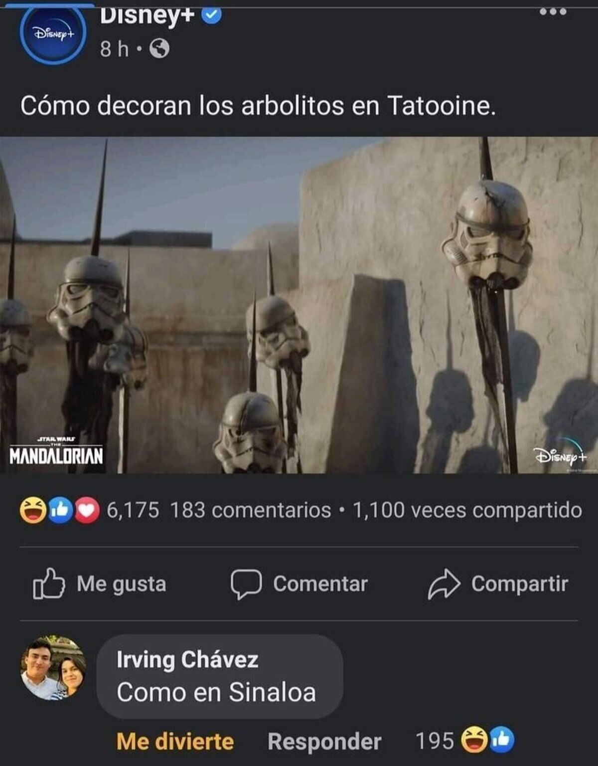 No hombre, no...