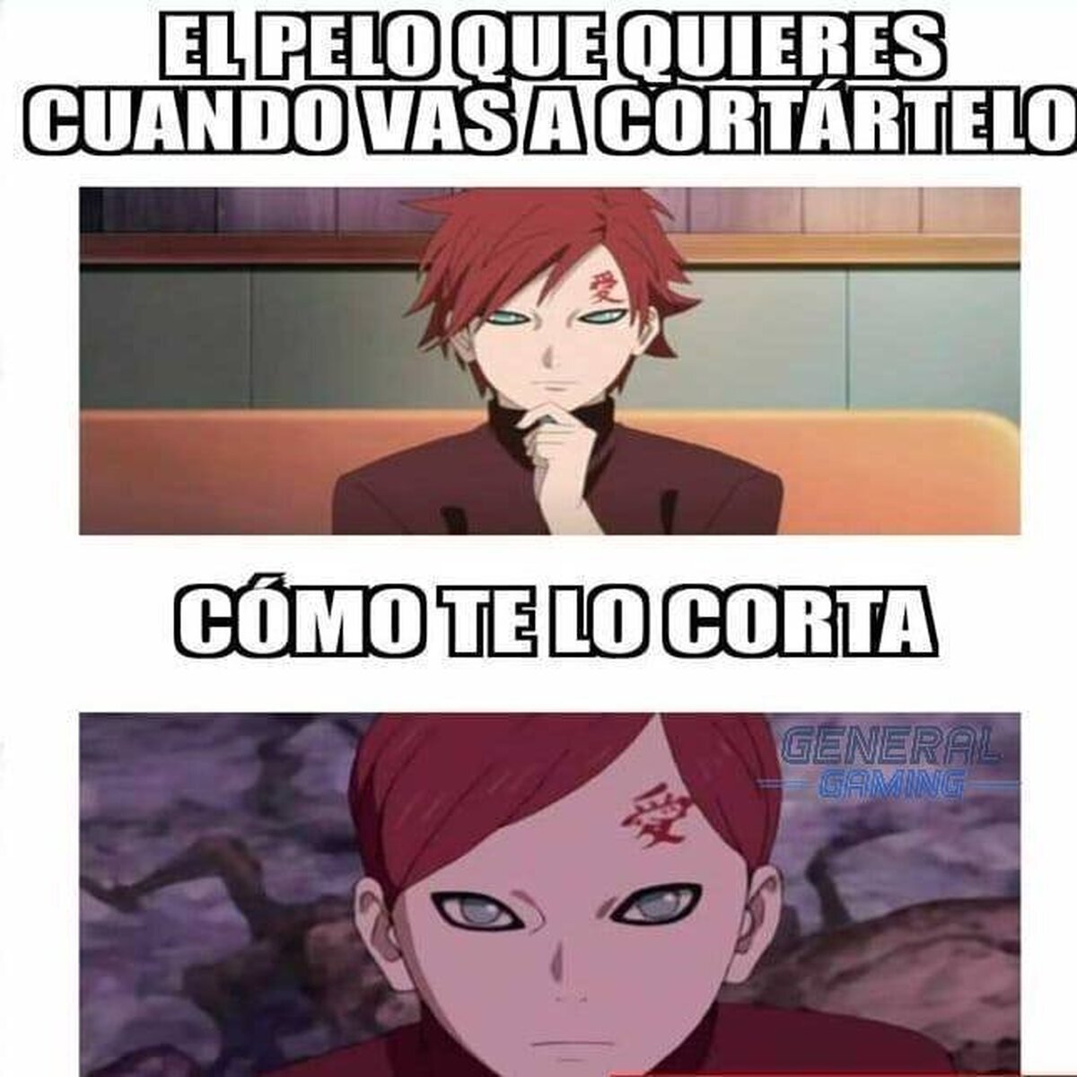 Que mal le fue a Gaara