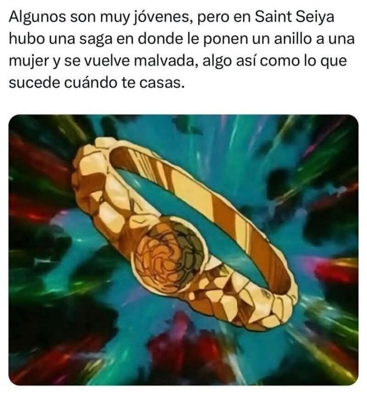 Anillos llenos de maldad