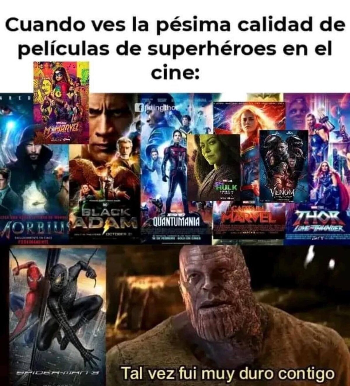 No supimos valorar Spider-Man 3