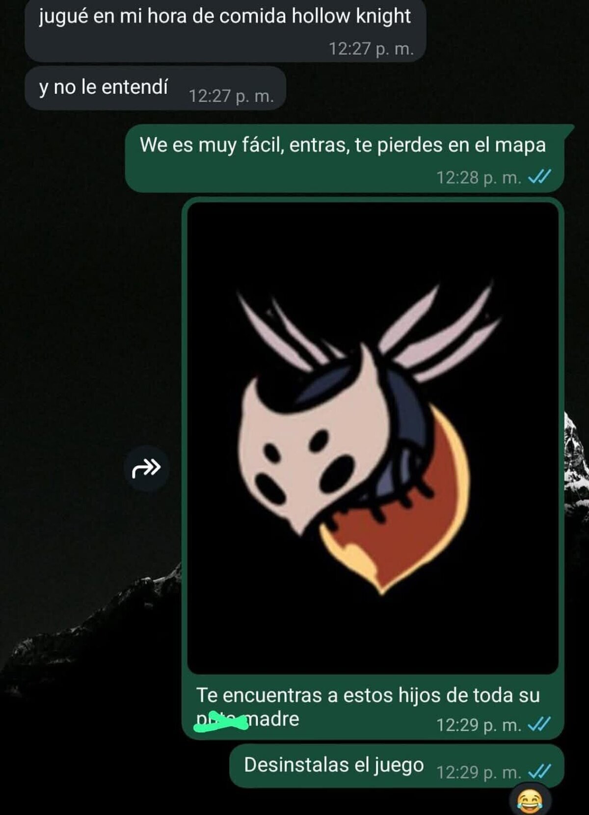 Yo también le odiaba