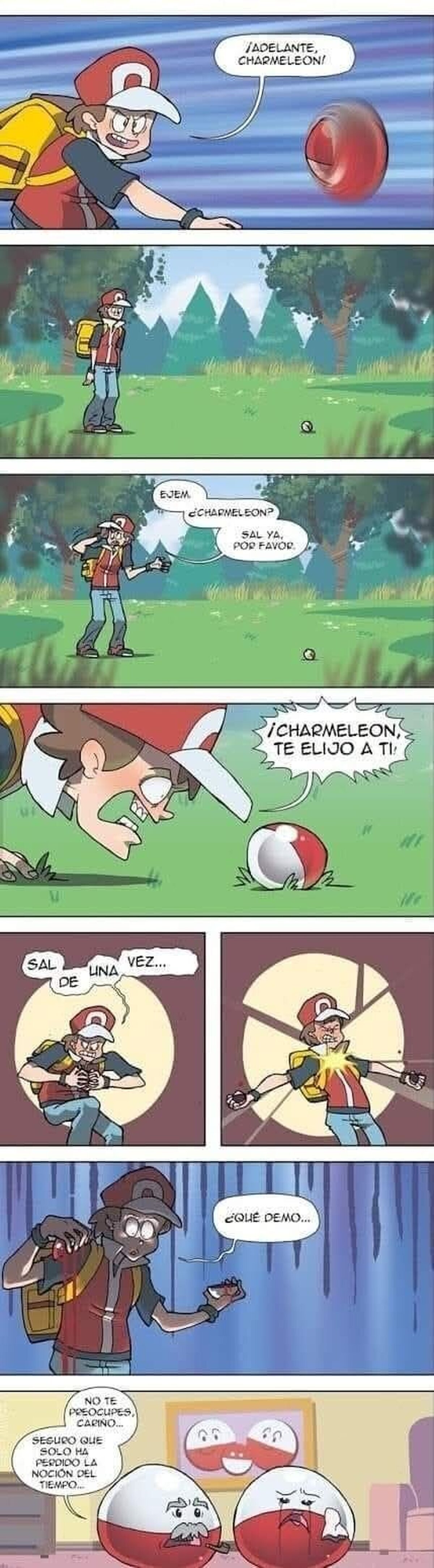 Yo también lo confundo con pokebolas