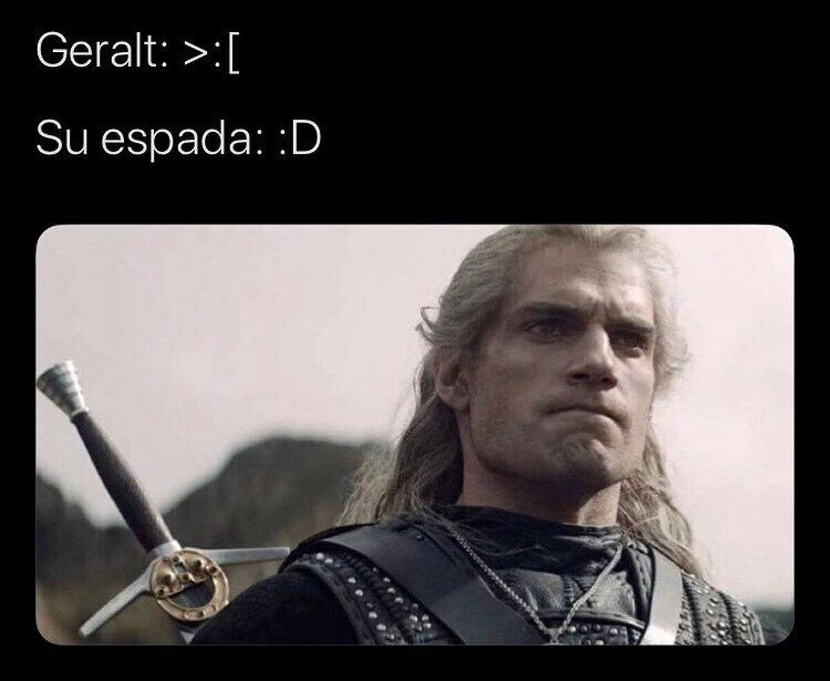 La espada de Gerlat viendo el vaso medio lleno