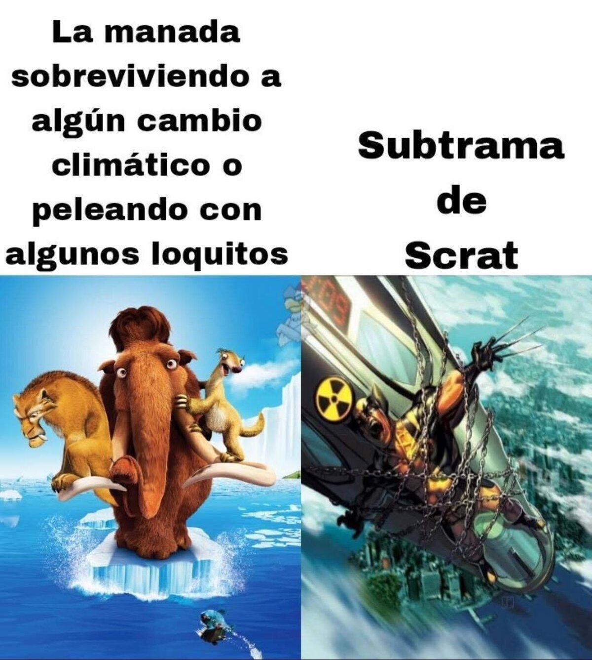 Ice Age tenía dos lineas emocionantes