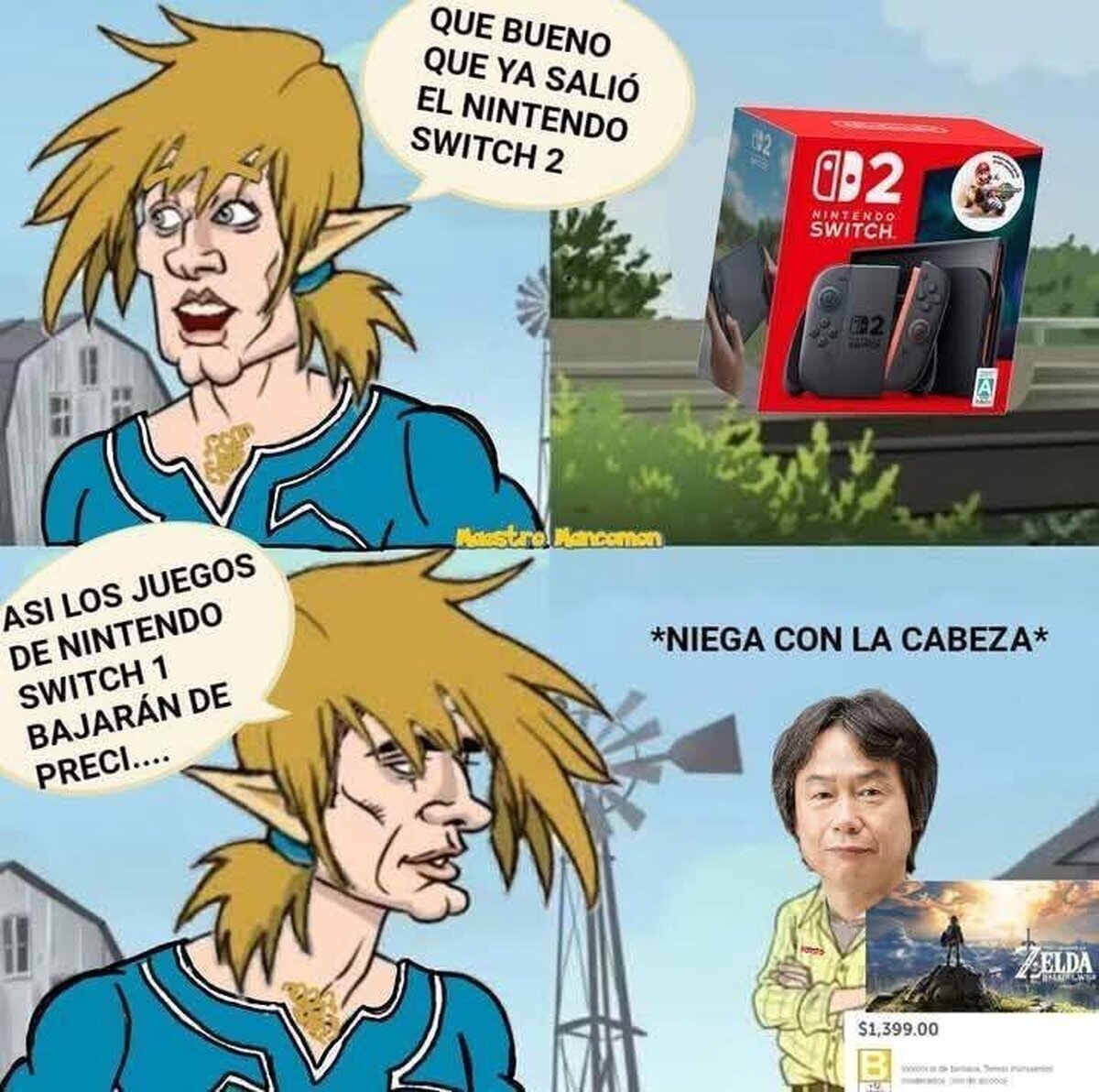 Es muy típico de Nintendo