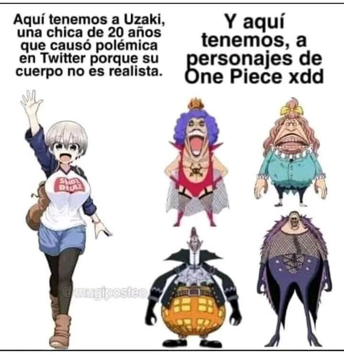Pues yo tengo un tío igualito al Grecko Moria