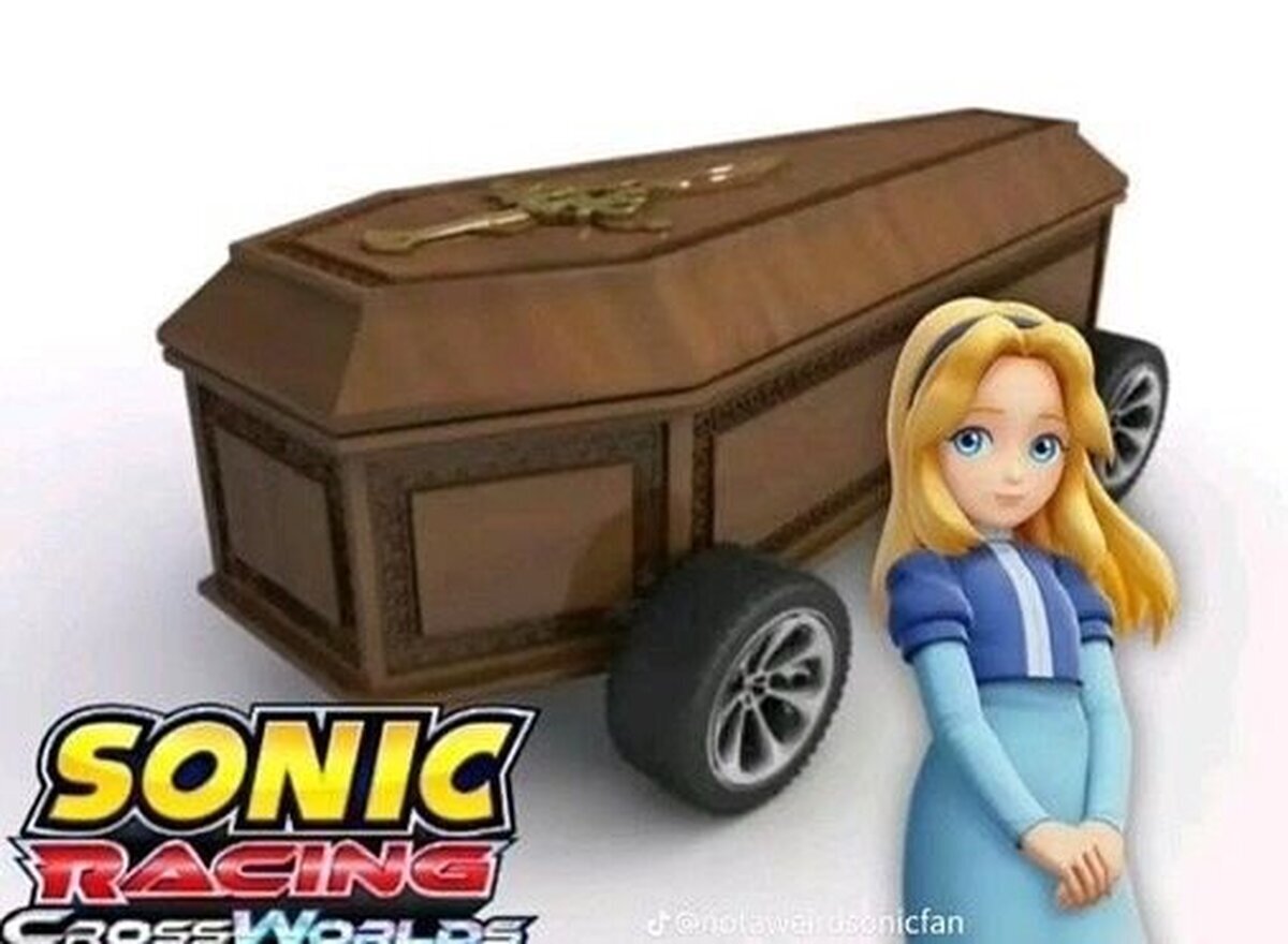 El personaje secreto de el nuevo Sonic Racers
