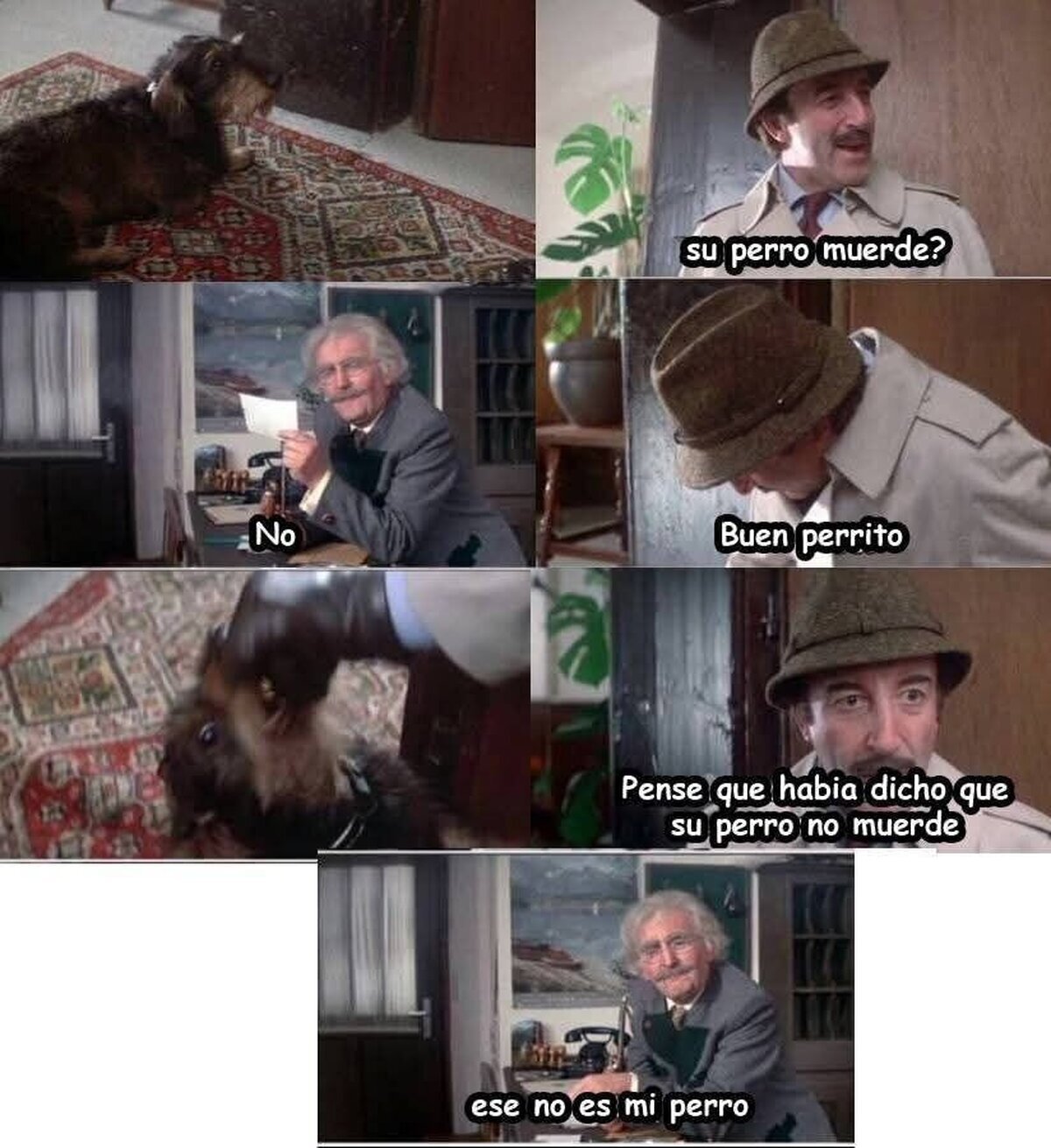 Humor con construcciones lógicas que muy poco se ven estos días