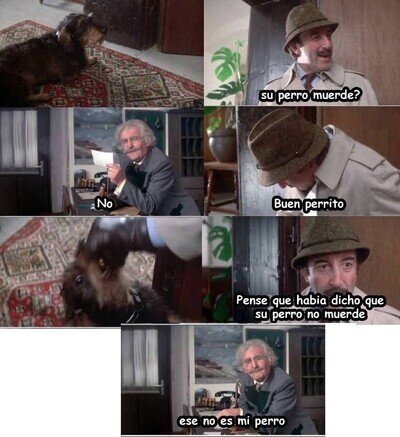 Humor con construcciones lógicas que muy poco se ven estos días