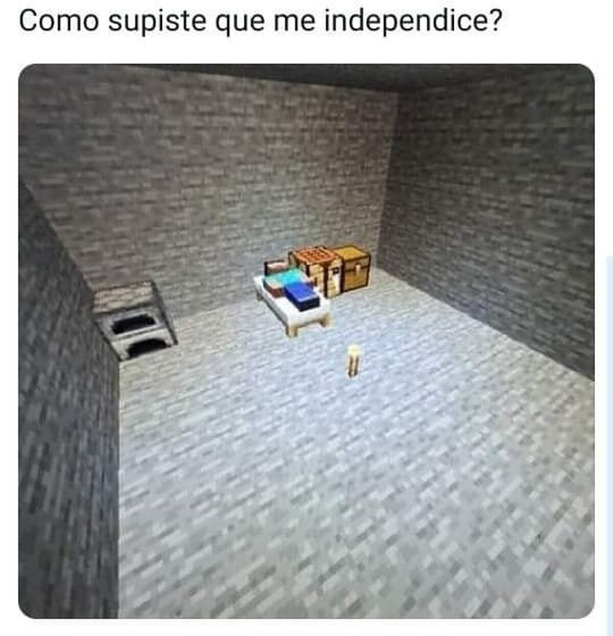 El humilde inicio de todo hombre independiente