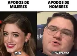 M&aacute;s apodos entre amigos