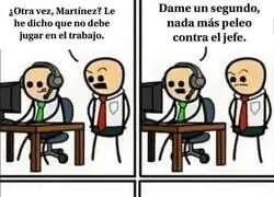 Algunos jefes son muy molestos