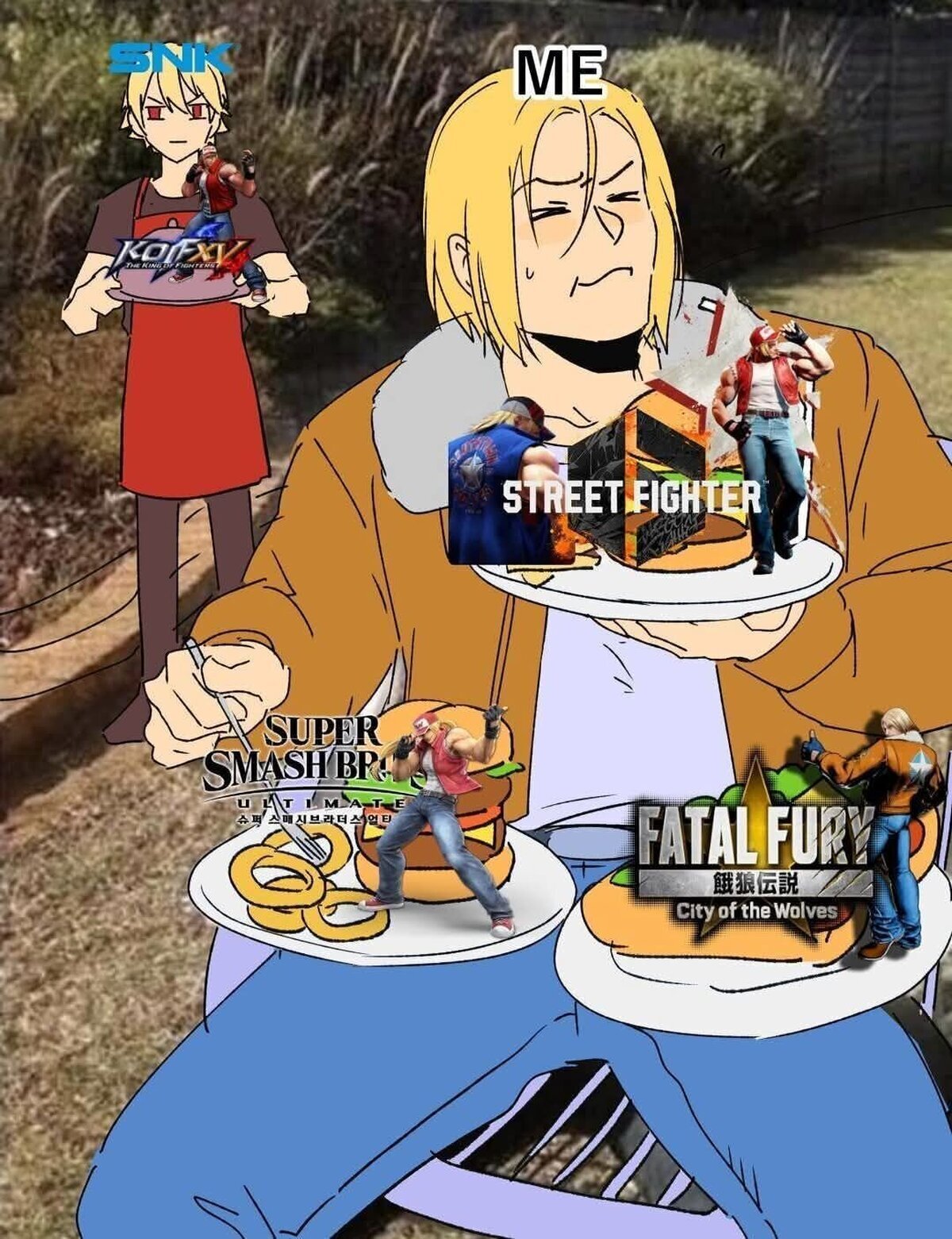 Terry Bogard, el hombre al que todos quieren