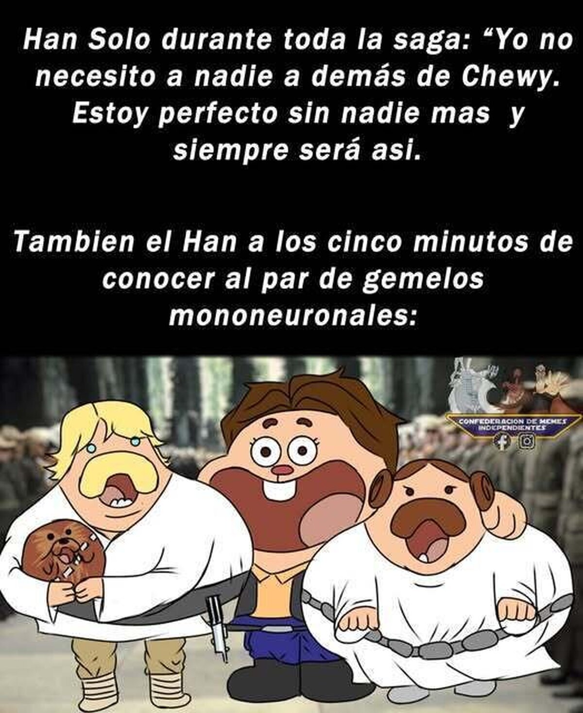 La familia de Han Solo