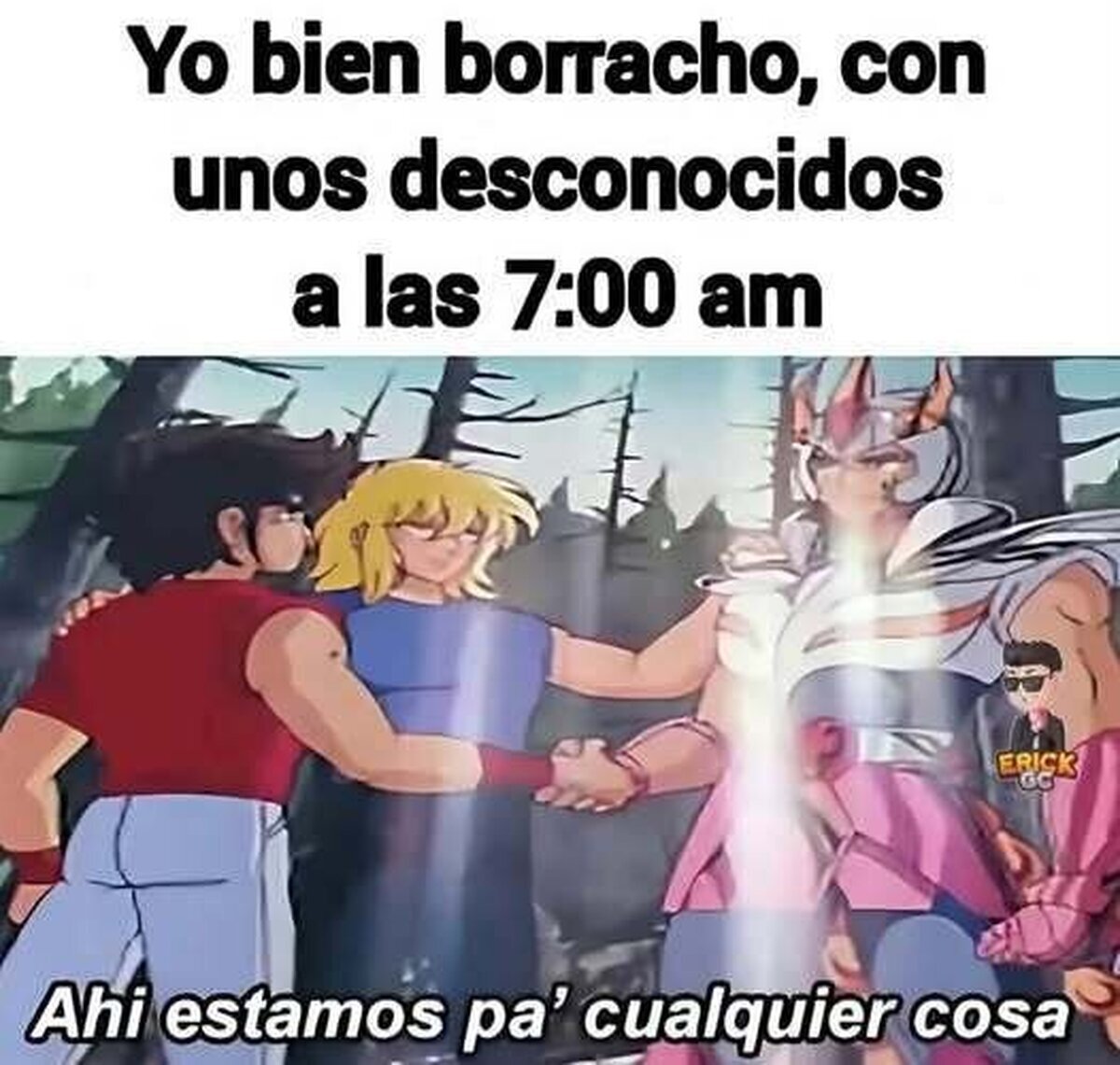 La amistad que surge del escabio