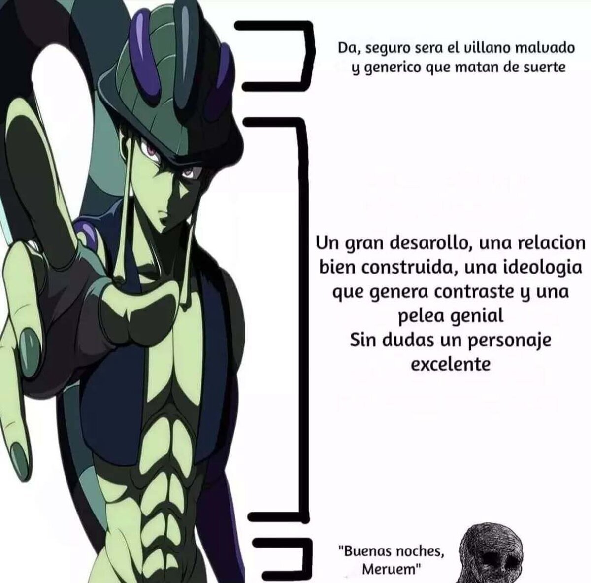 Que pedazo de villano tan hermoso y bien escrito, por dios
