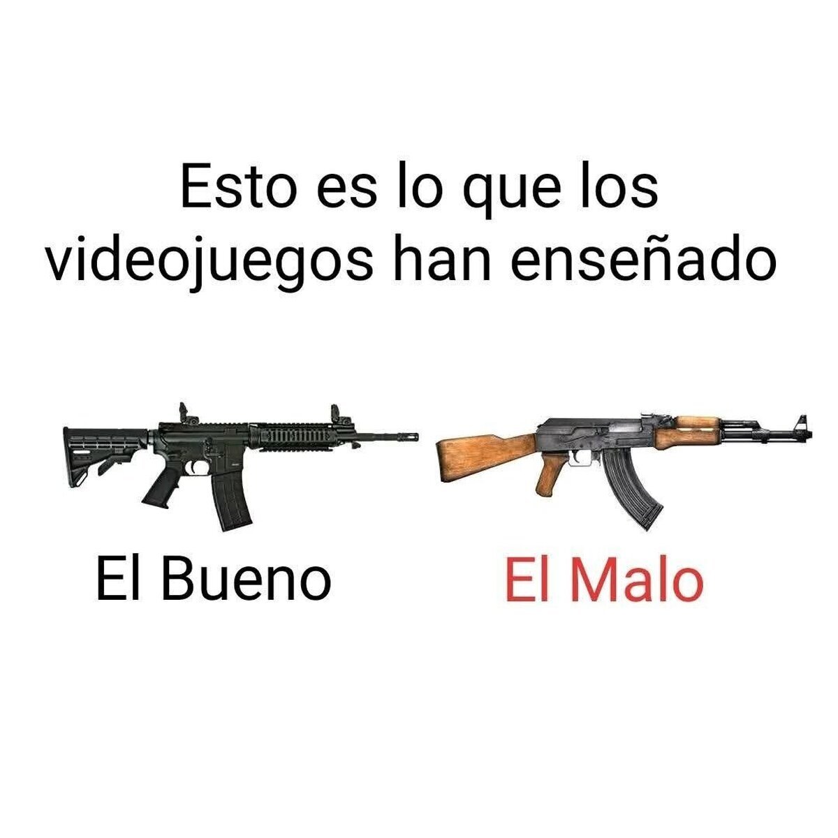 La AK no puede portarla alguien civilizado