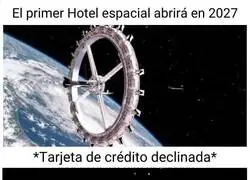 El futuro con los hoteles espaciales