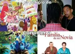 Los peligros de conocer a los suegros