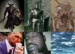 Peleando contra algunos enemigos de Elden Ring