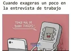 Todos exageramos un poco