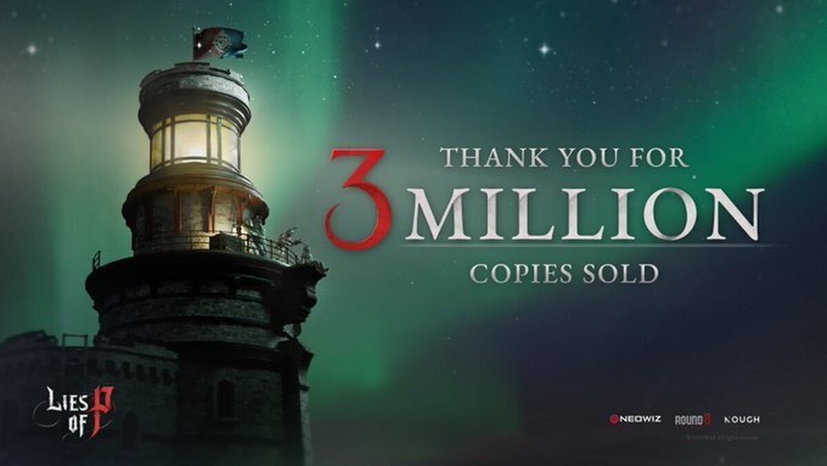 Lies of P alcalnza las 3 millones de copias vendidas