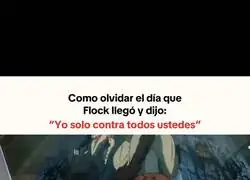 Flock ca&iacute;a mal, pero aqu&iacute; estuvo soberbio