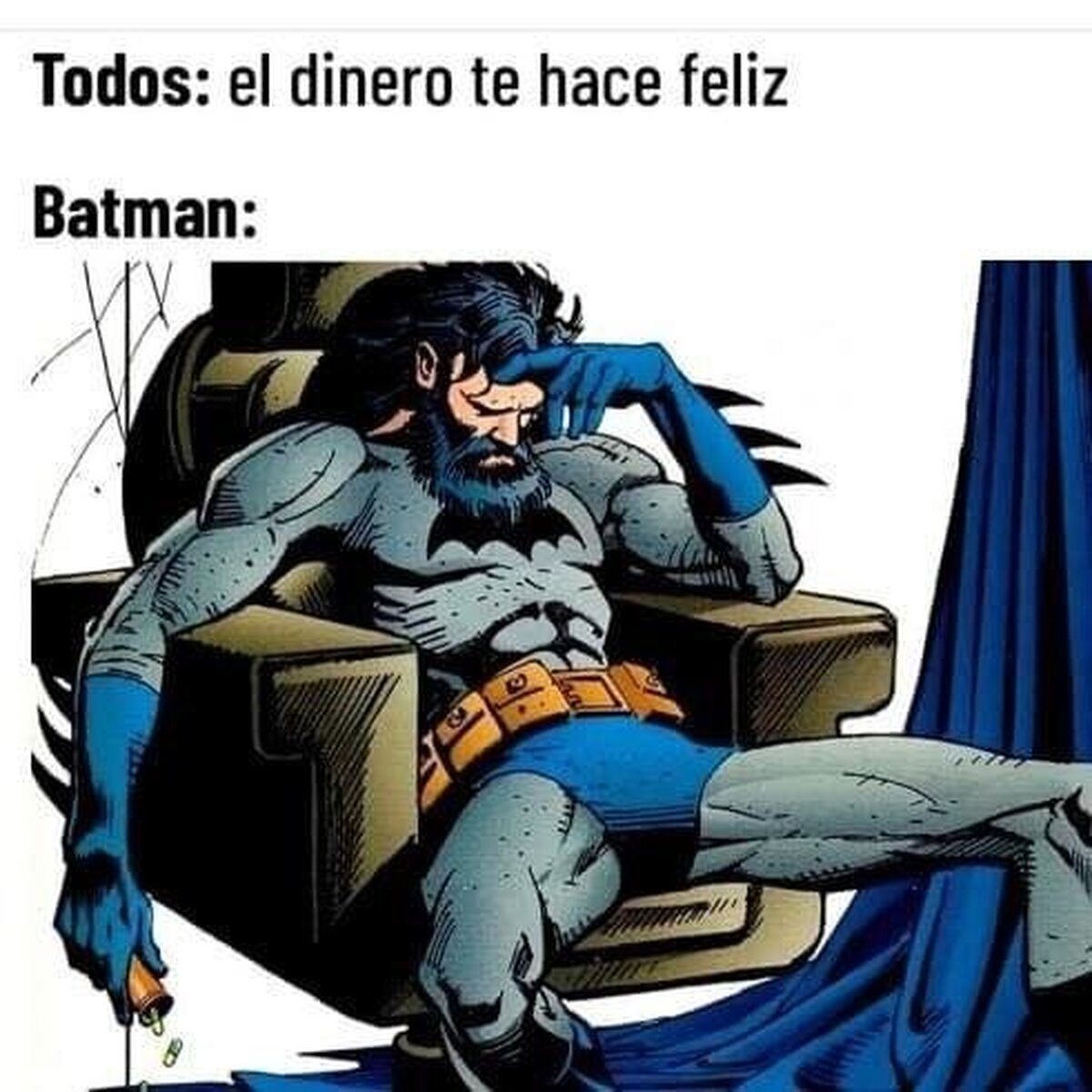 La dura realidad de Bruce Wayne