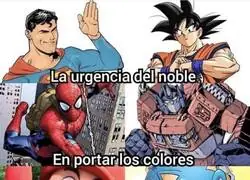 Los colores de un heroe