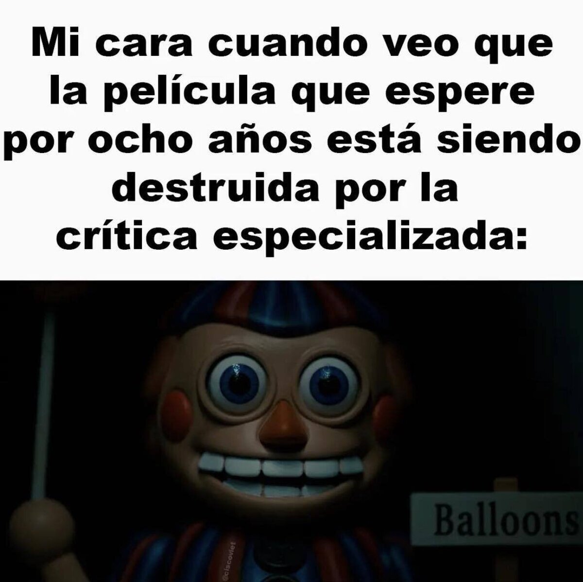 Ah si, la "crítica especializada".