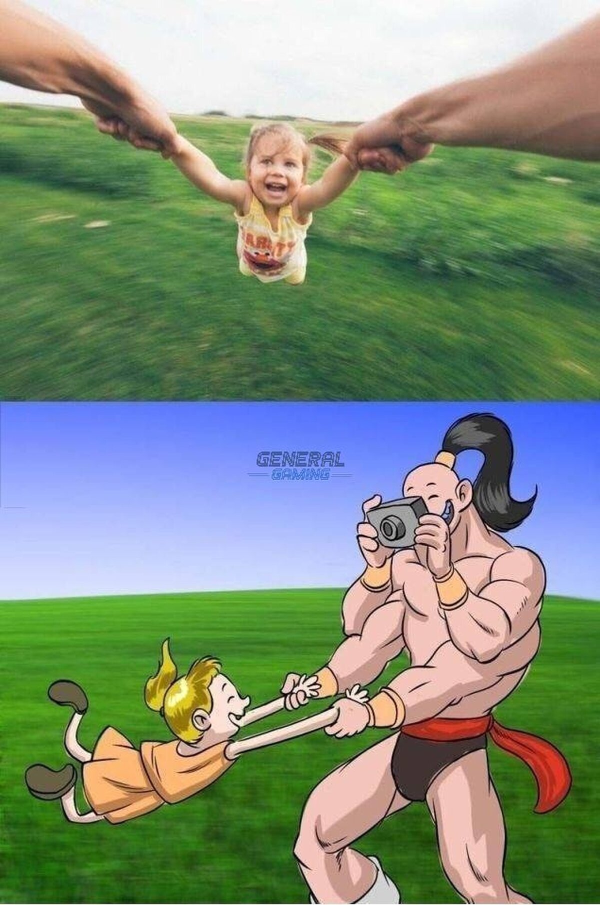 Solo Goro puede tomar esta foto