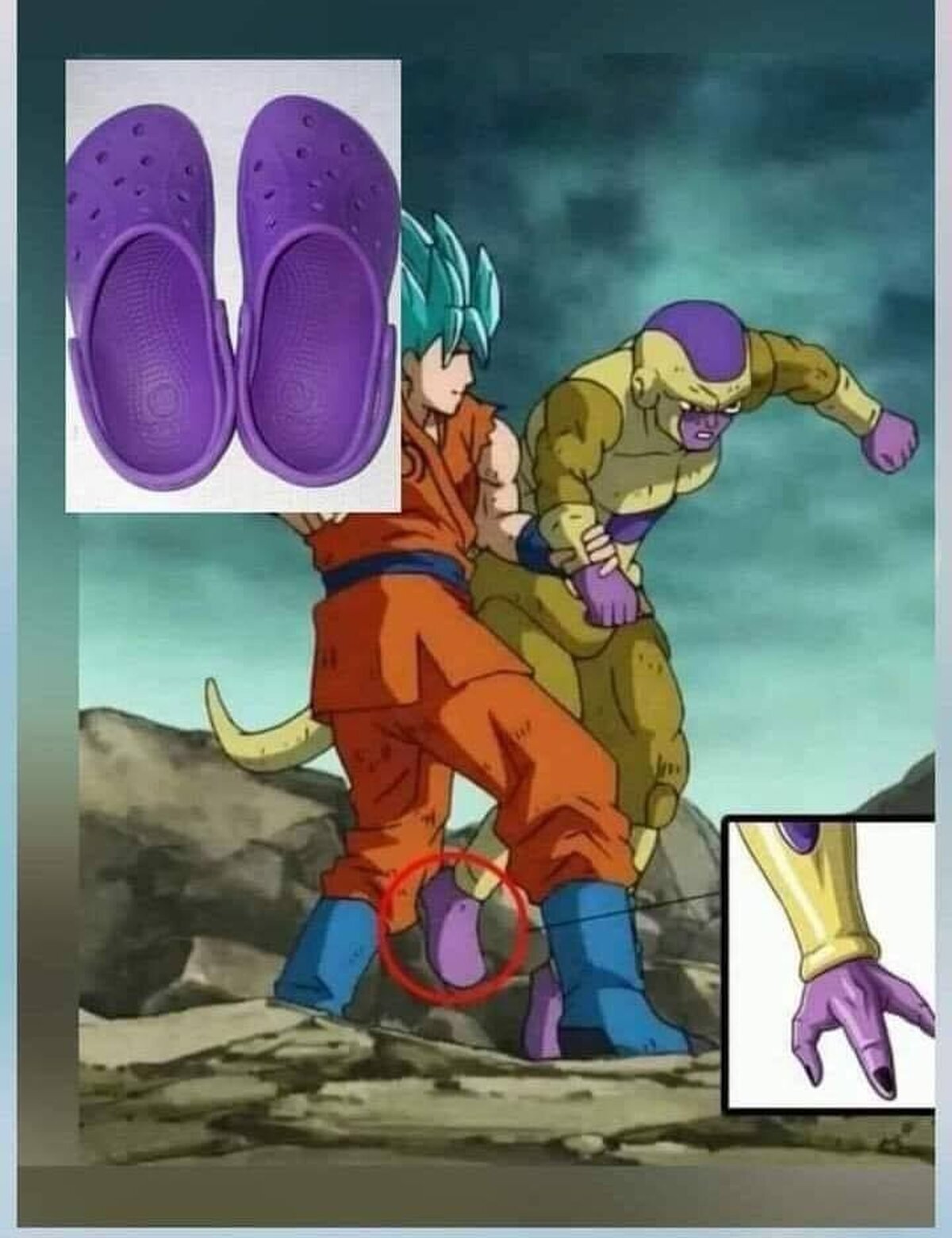 ¿Como se les pudo escapar este error en la animación?