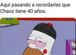 Chaoz no est&aacute; soportando