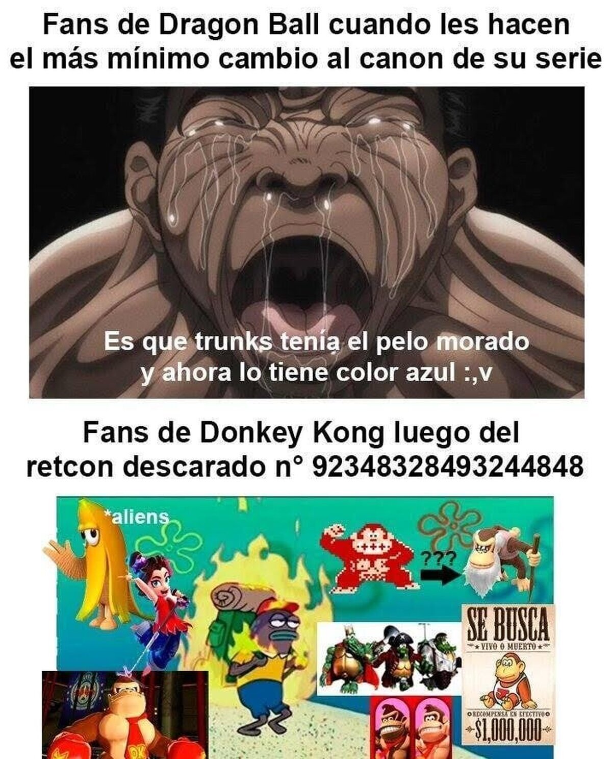 Como han cambiado a ese mono