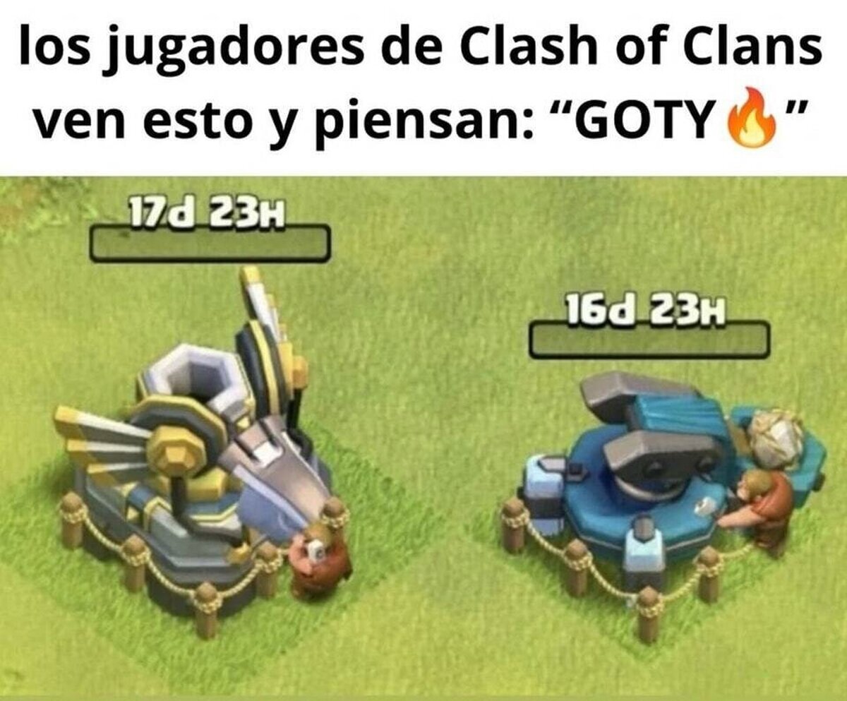 Que locura esos tiempos de recarga