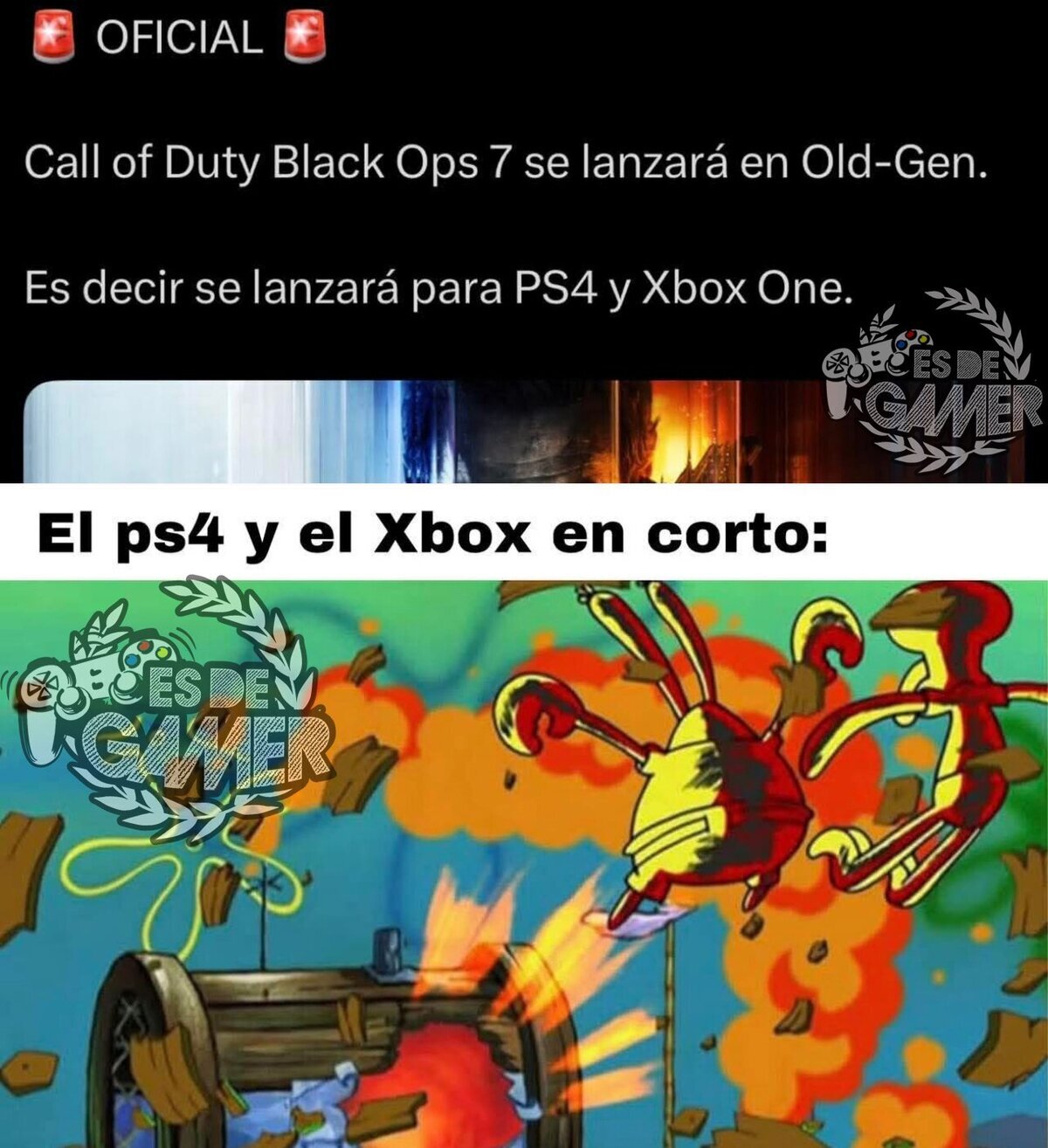 Esa cosa no va a aguantar