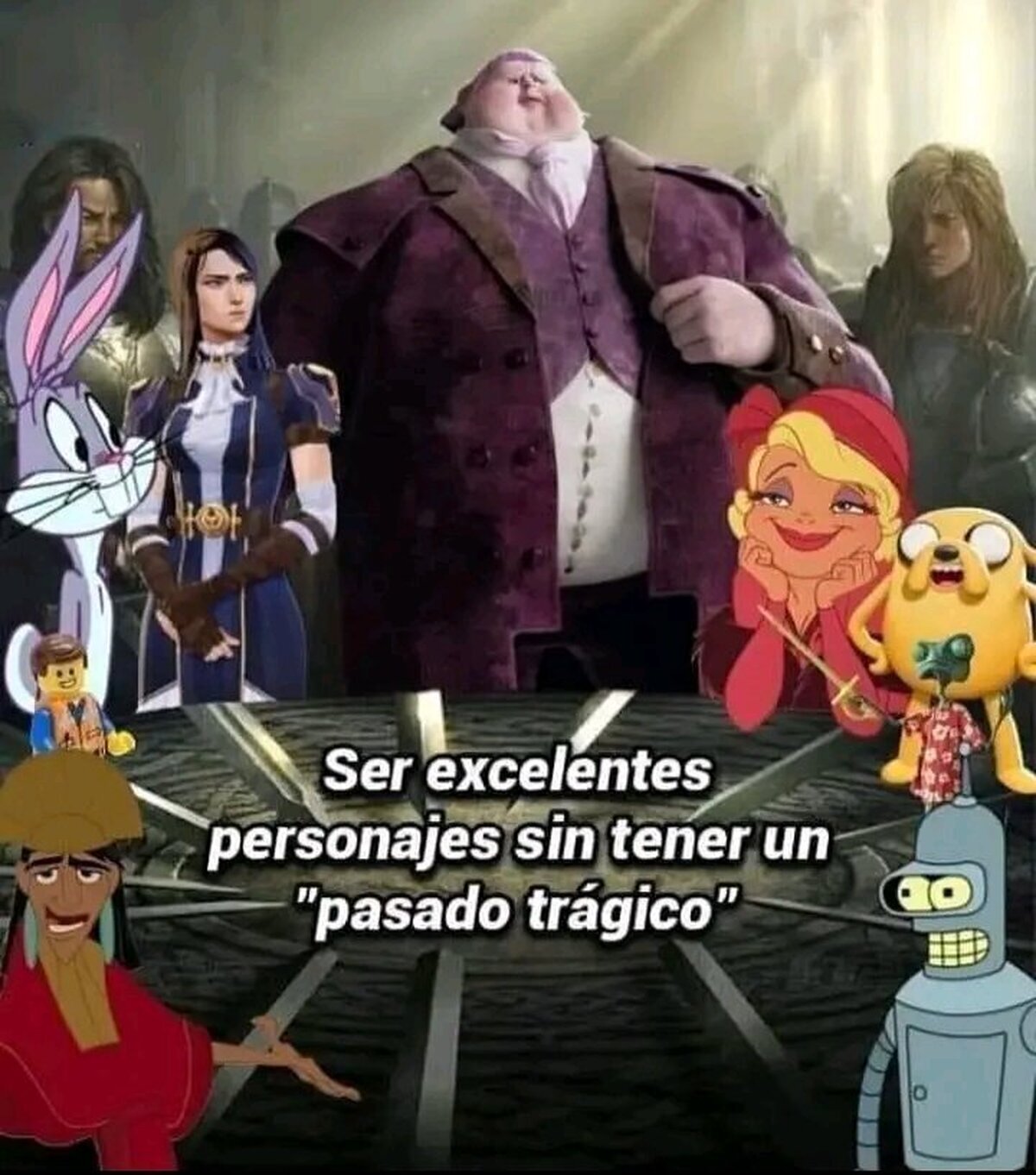 Buenos personajes con buen pasado